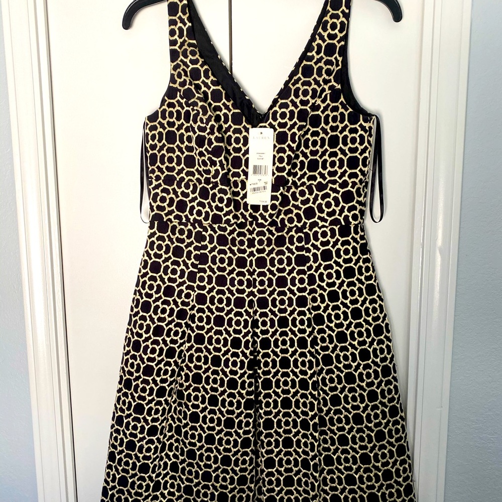 NEVER WORN Ralph Lauren Black Cocktail Dress